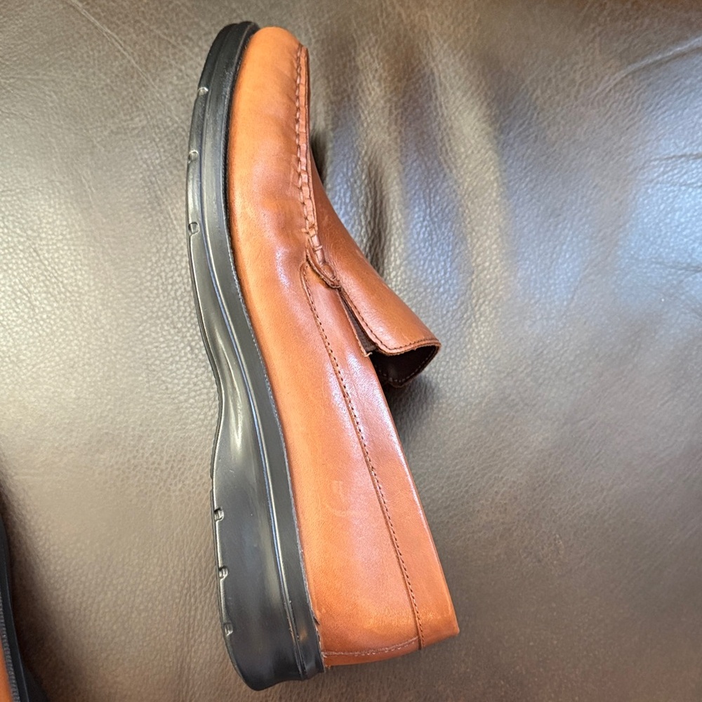 Rockport NEW Men's Tan Leather Slip-On Loafers Size 10 M - Picture 3 of 8